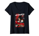 Womens Sonic the Hedgehog Sonic X Shadow Generations Ultimate Power V-Neck T-Shirt