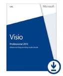 Microsoft Visio Professional 2013 32-Bit/X64 1 Licence Sans Support