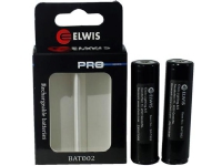 ELWIS LIGHTING Batterier 2 X 18650, 3.7V, 2600 Mah
