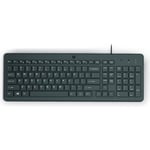 Hewlett Packard HP 150 - Tastatur - Deutsch - Schwarz - für Victus by Laptop 15 16 - Keyboard (664R5AAABD)