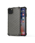 Coque Antichoc Modèle Nid d'Abeille iPhone 11 Pro Max - Gris Anthracite