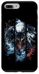 Coque pour iPhone 7 Plus/8 Plus Loup Alpha Loup-garou Meme Male Art Artwork Werewolf Wolf