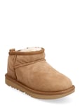 K Classic Ultra Mini Vinterstövlar Pull On Brown UGG