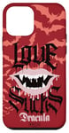 Coque pour iPhone 12 mini Universal Monsters Dracula Love Sucks