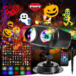 B-right Halloween Christmas Projector Lights Outdoor Indoor:12 HD Slide Pattern