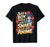 Chinese New Year Zodiac Sign Boy Year Of The Snake Anime T-Shirt