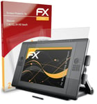 atFoliX 2x Film Protection d'écran pour Wacom CINTIQ 24 HD touch mat&antichoc