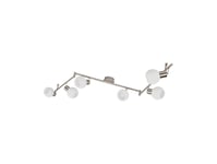 Lindby - Elaina 6 Taklampe Nickel/Opal