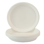 Home Garden Ornaments Plant Pot Saucers 32cm Diameter White Set of 5 – Durable Plastic Plant Pot Saucer – Round Plant Saucer for House Plants – Plastic Plant Tray (Ø32cm, White)