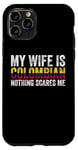 iPhone 11 Pro Proud Husband of Colombian Wife Humor and Pride Vintage Case