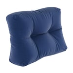 Coussins de palettes Flocken, Bleu, 60 x 20 cm Vicco