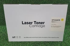 Recycled HF332AYR For HP Colour Laser Jet Printer Toner Cartridge Single Yellow