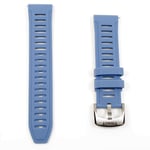 Blue silicone strap Tissot T-Touch Connect Sport T603049210 T153420A 21mm