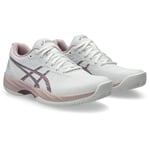 Asics Femme Gel-Game 9 Clay/OC Sneaker, White Dusty Mauve, 35.5 EU