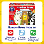 Orchard Toys Number Bears Maths Games for Children to Learn Addition & and Bonds