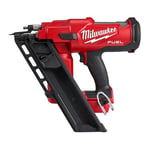 Milwaukee M18FFN-0 M18 Cloueuse à charpente 18 V avec 2 batteries 5,0 Ah et chargeur