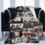 1d Envägsfilt Micro Fleece Slängfilt Mjuka mysiga filtar För Säng Soffa Vardagsrum -t464 50x40in 125x100cm