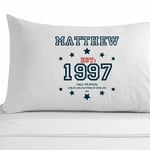 Personalised 18th Birthday Pillowcase Boys Boyfriend Brother Friend Son 18 Gifts