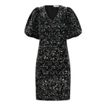 Serenacc Sequin Dress - Black