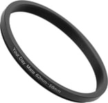 Step Down Ring, Ø 62 à 58 mm de diamètre, Compatible avec Les objectifs de Fabricants tels Que Canon, Sony, Nikon, Fujifilm, Adaptateur de Filtre pour Objectif d'appareil Photo, Step-Down Rings.[G1125]