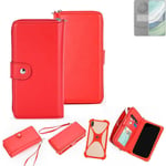 2in1 cover wallet + bumper for Huawei Mate 60 Pro+ Phone protective Case red