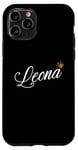 Coque pour iPhone 11 Pro Leona Custom Name - Leona for Women Kids Toddlers