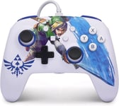 MANETTE SWITCH FILAIRE EDITION THE LEGEND OF ZELDA (BLANCHE ET BLEU)