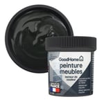 Testeur de peinture pour meubles bois, mélaminé et métal GoodHome mat noir Liberty noir 80ml