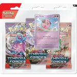 Pokemon Temporal Forces 3-pack Blister Cleffa MultiColor Cleffa