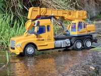 R/C Construction Model Crane Toy Radio Control JCB Truck Lorry Digger Kids Toy
