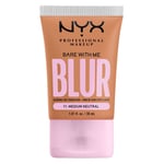 NYX Professional Makeup Bare With Me Blur Tint Foundation 11 Medi