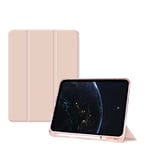 BXGH Coque pour iPad 10.2, iPad 9e génération 2021/iPad 8, génération 2020, iPad 7e génération 2019, Coque de Protection arrière Rigide Fine avec Support pour iPad 10.2, Rose