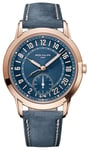 Patek Philippe 5224R-001 Complications Sininen/Nahka Ø42 mm