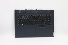 Lenovo Legion 5-17ACH6H Palmrest Cover Touchpad Keyboard German Blue 5CB1C19232