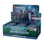 Boîte de boosters de jeu Magic: The Gathering Meurtres au manoir Karlov - 36 boosters (504 cartes Magic) (Version Française)