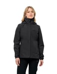 Jack Wolfskin Women's Standard Stormy Point 2l Jacket, Black, X-Small