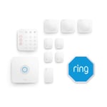 Ring Alarm Pack - L with Alarm Outdoor Siren by Amazon | Smart home alarm security system with optional Assisted Monitoring - No long-term commitments | Works with Alexa