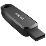 SanDisk Phone Drive, 128GB USB Flash Drive (2-in-1 Phone storage, Reversible USB Type-C and USB Type-A connectors, For Smartphones, Tablets, Mac, Computers) Automatic Backup, Rescue PRO Deluxe, Black