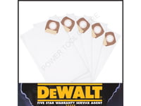 DeWalt DCV9402 Five Pack Replacement Fleece Bags for DCV586M Dust Extractor