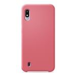 Coque silicone unie Soft Touch Saumon compatible Samsung Galaxy A10 - Neuf