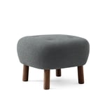 &Tradition - Little Petra Pouf Hallingdal 130/Walnut - Fotpallar - Viggo Boesen