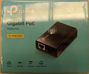 TP-LINK TL-POE150S Gigabit PoE Injector Adapter - Black