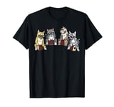 Cajon Instrument Cats Cajonist Kachon Player Musician T-Shirt