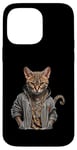 Coque pour iPhone 14 Pro Max Orange Bengale Chat Voyou Chat Gangster Chat Gangster Life