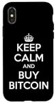 iPhone X/XS Keep Calm and Buy Bitcoin Case