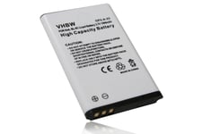 Vhbw Li-Ion Batterie 1000mah (3.7v) Pour Téléphone Smartphone Nokia 5130 Xpressmusic, 6030, 6085, 6086, 6230, 6230i, 6270, 6555, 6600 Comme Bl-5c.