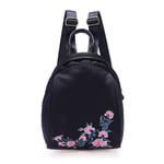 Oxford nylon cloth national style literature and art embroidered backpack women's characteristic small backpack embroidered bag 1.5 UK Simplestyle