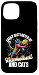 iPhone 15 Love Cats and Basketball - Easily Distracted Case