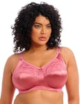 Elomi Women's Cate Soft Cup Wireless Bra Full Coverage, Opaque, Desert Rose, 40E