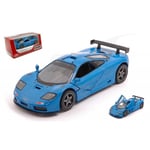 [FR] Kinsmart MC LAREN F1 GTR 1995 BLUE cm 12 BOX - KT5411WB